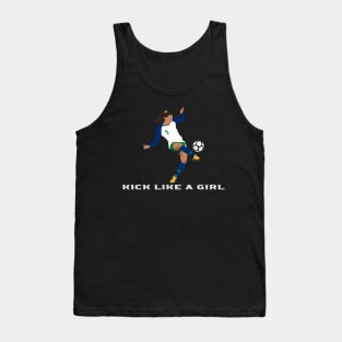 Kick Like a Girl Tank Top